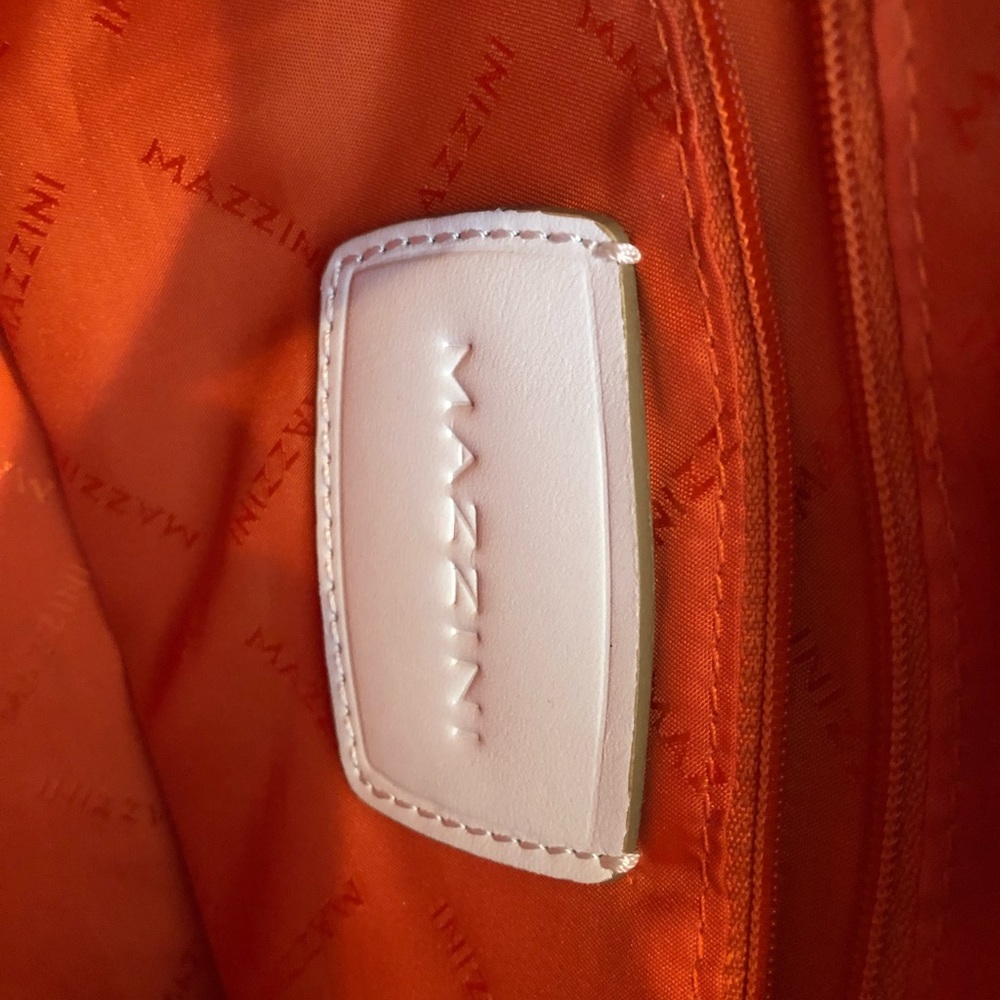 Mazzini white leather bag - Picture 6 of 6